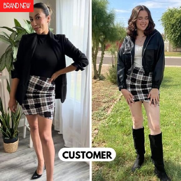 Bodycon Ruched Tulip Mini Skirt High Waist Asymmetrical Wrap Style - Picture 5 of 8